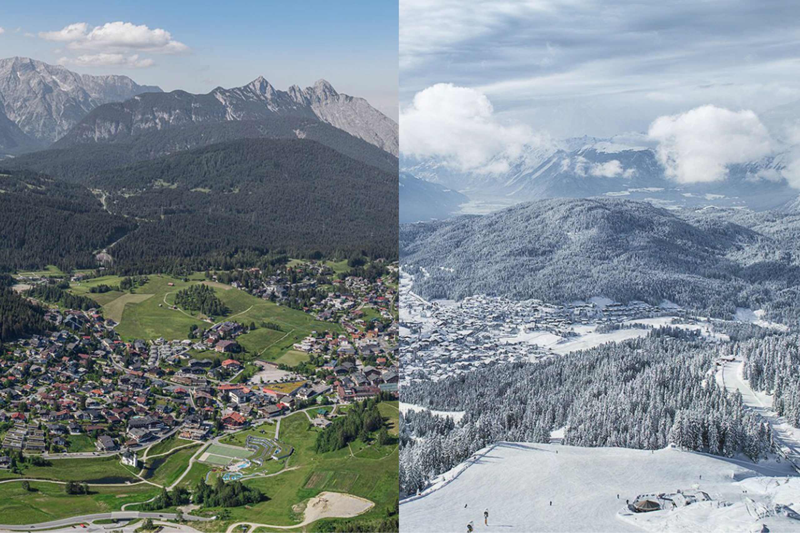 Seefeld | Panorama | Sommer - Winter Seefeld | Panorama | Sommer - Winter